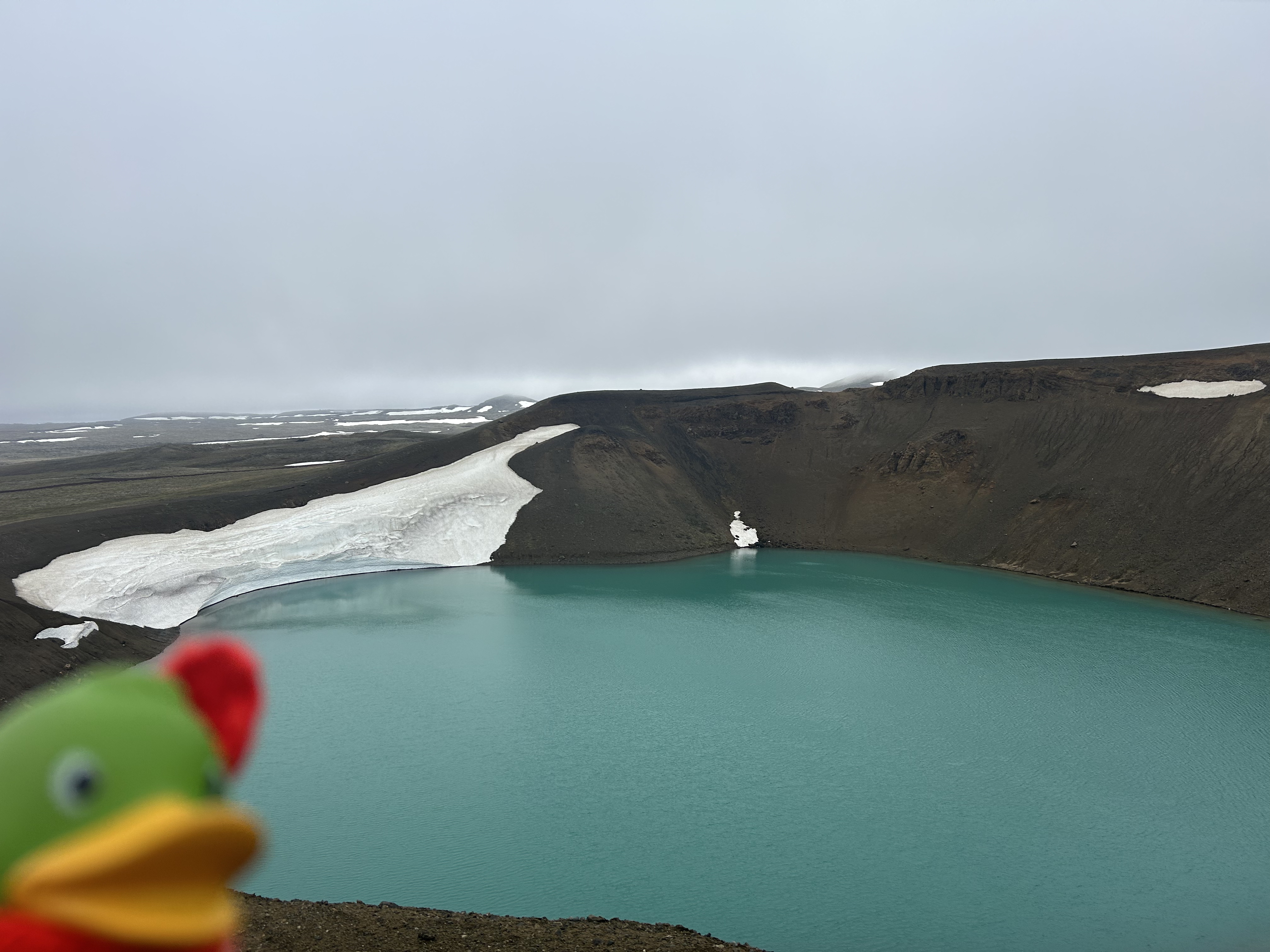 Guillaume freezing in Iceland